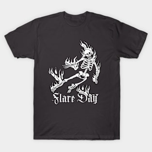 Flare Day Shirt, Chronic Pain shirt, Skeleton Multiple Sclerosis CRPS Ehlers Danlos Syndrome EDS Lupus MS Spoonie T-Shirt